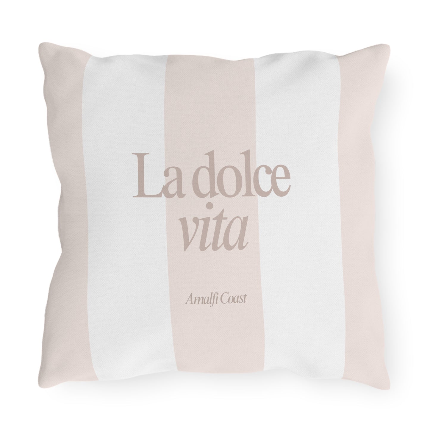 La Dolce Vita Striped Outdoor Cushion