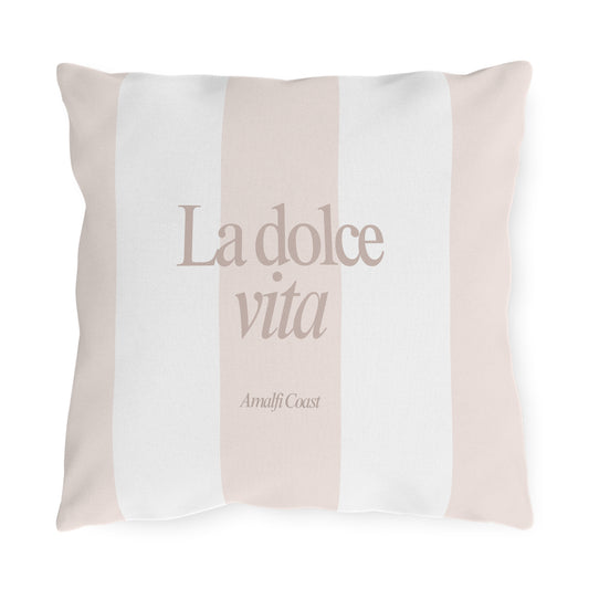La Dolce Vita Striped Outdoor Cushion
