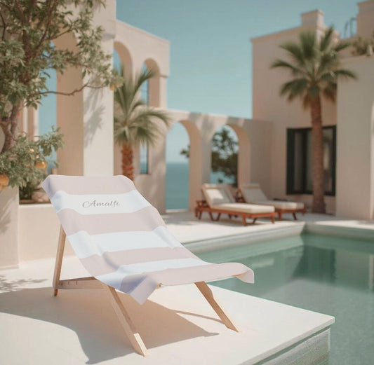 Amalfi Striped Pool Towel