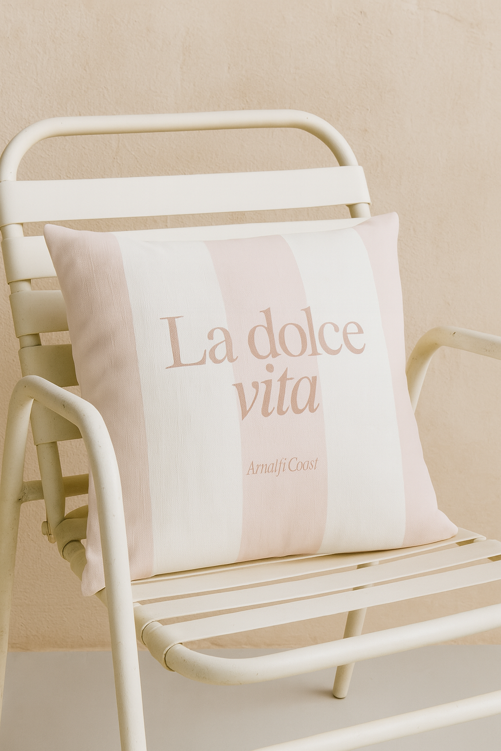 La Dolce Vita Striped Outdoor Cushion